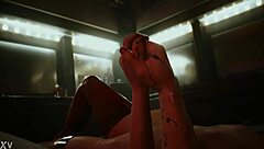 Evelyn Parker Slams Hard in Hammer Club Sex Scene Cyberpunk 2077