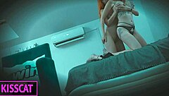Whoa! Step Son's Creampie Shocks in Shared Bed!