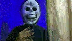 Skull man fucking deliciously in gay scene