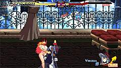 Jessica battles Warugiria in paid hentai character sex scene