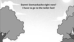 Cheating MILF Janitor Teaches Shy Boy Public Sex