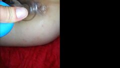 Intense anal sex with toys at home with a brunette pornstar