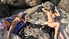 Young and wild: Nudist teen’s live web chat on the apricot beach
