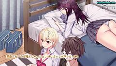 Who will win in this hentai love triangle?