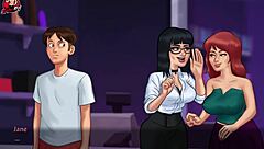 Jenny’s path in the animated porn video Summertime saga has been updated with new technology