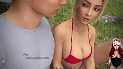 Petite 18+ Blonde in See-Through Lingerie Gets Naked in Dreamland Ep 14