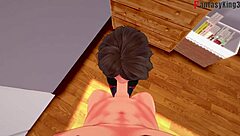 Aunt Cass Gives Intense Blowjob To Cassidy!