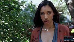 Ebony milf with big natural boobs brookliyn solo softcore video for playboy 😍