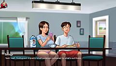 Exploring Jenny's route in Summertime Saga tech update version part 1