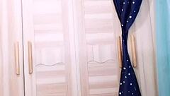 A Chinese Girl Performing On Camera