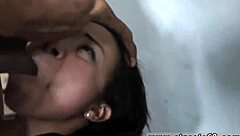 Exotic American teen Adrian Maya in hardcore bondage scenes