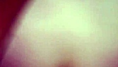 Blonde friend bent over for cum fill