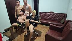 Gay guys having hot sex with blow jobs and hard sex