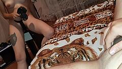 Truth or dare game leads to wild orgasms with toys