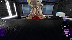 Blonde Succubus LOVES Cat Boy DICK!