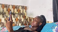 Petite lovers engage in passionate threesome