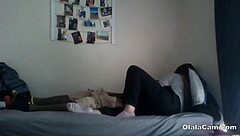 The chubby BBW milf fucks huge black cock in all positions on webcam