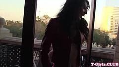 Zena Little In Dirty Affair With Shaved Pussy Blowjob And Doggystyle Cumshot.