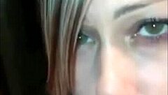 Solo masturbation with squirting orgasm