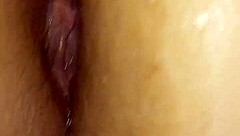 Blonde friend bent over for cum fill