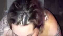 Blonde friend bent over for cum fill