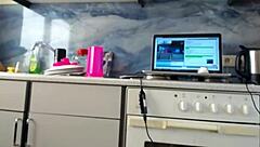 isn't sexydeas hot showing off her ass in the kitchen?