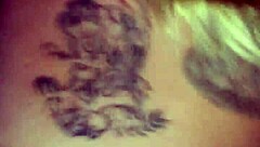 Blonde friend bent over for cum fill