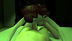 dva from overwatch rides cock then sucks creampie clean?