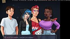 Summertime Saga walkthrough with ecchi content