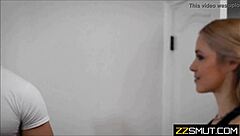 An older man helps a young man to satisfy his girlfriend in bed