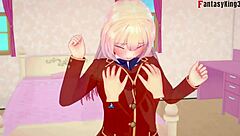 honami ichinose hints at blowjob and footwork pleasures