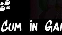 Rumi from MHA sucks monster cock in this hentai game.