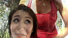 Old cougar gets rough and wild with a young girl