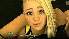 3D porn video of watching a cheer routine with big ass and tits