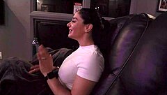 Naughty theater fun with friend's mom Sheena Ryder