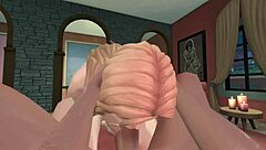 she keeps sucking gooey & intense face fuck