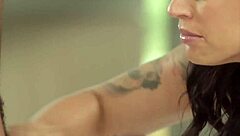 Eva Angelina's first Blacked scene with big black cock