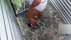 Step mom’s perfect ass in a tight dress