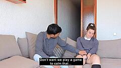 Stepfather helps stepdaughter with her sexual experience