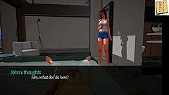 A walkthrough of a hentai game with an erotic story and anime art