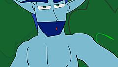 Gay fantasy roleplay with an elf and a dwarf