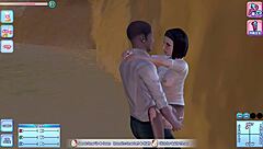 Sexy beach resort where girls get anal fucked with vibrators