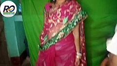 in this indian story, the bhabhi in saree enjoys sexy full chudai with doggystyle and cunilingus