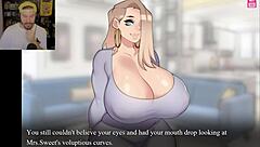 When your mom gets you a new job milf next door sucking tits!