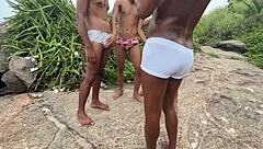 Orgy On Beach New Year's Eve Among Friends