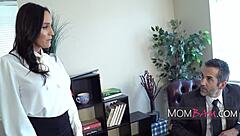 A secretary who is into bondage and discipline at work