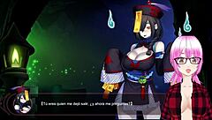Hentai game with commented gameplay: Cai Yun the zombie in Mirror 04