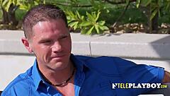 Swinger couples dive into a wild orgy in red room