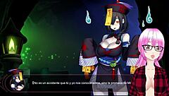 Hentai game with commented gameplay: Cai Yun the zombie in Mirror 04