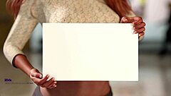 Beautiful redhead in 3D animated porn movie
